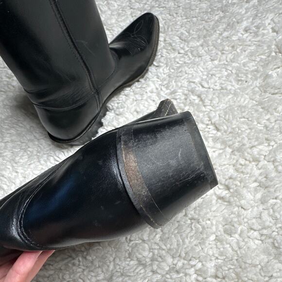 Double H Boot Company Western Black Traditional Cowboy Boots Classic Festival main image 5